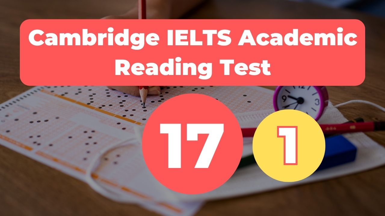 Cambridge Ielts 17 Academic Reading Test Questions 36 40 60 Off